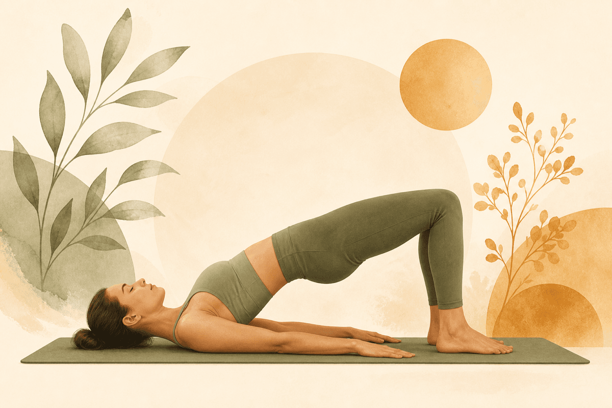 Camel Pose illustration