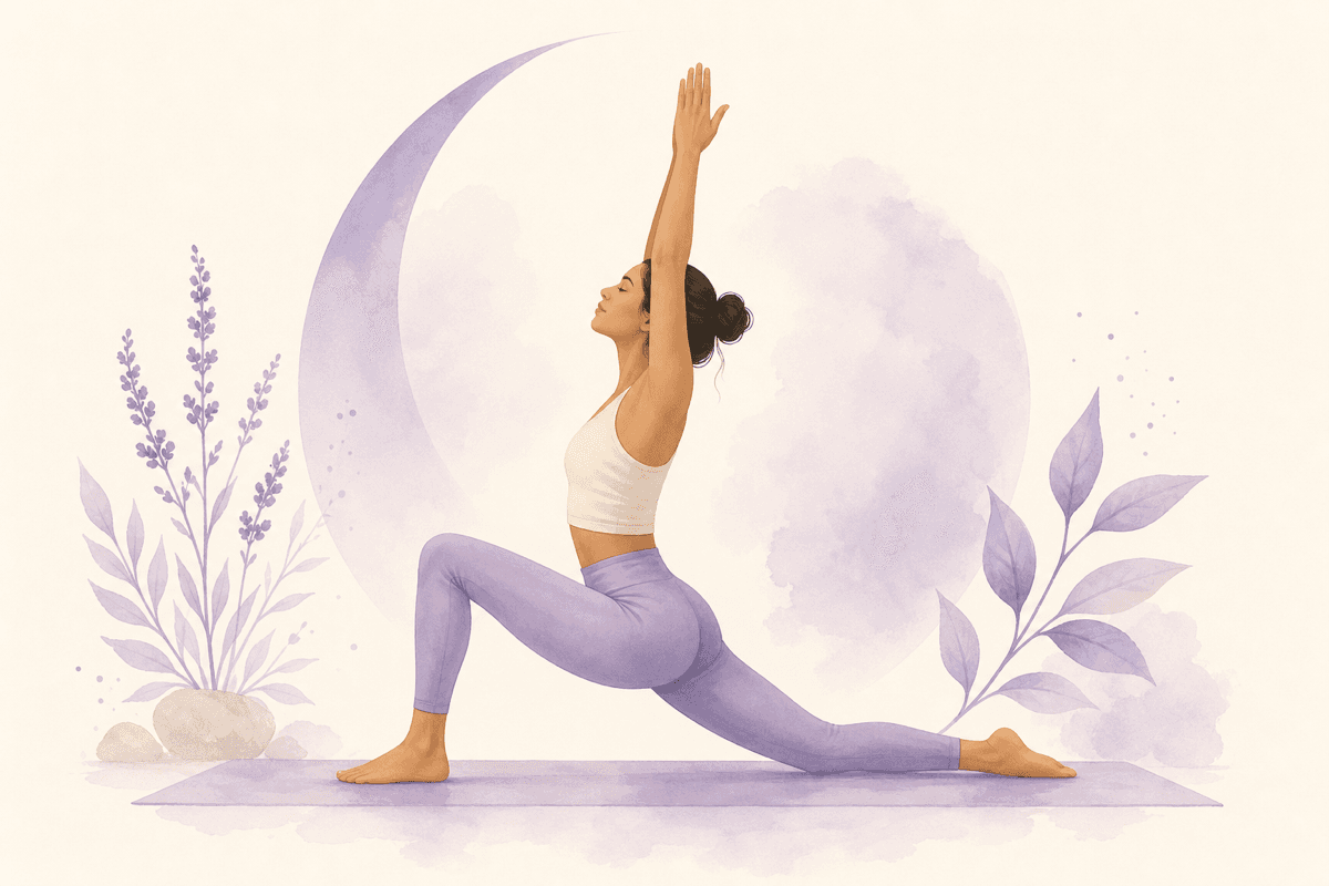 Triangle Pose illustration