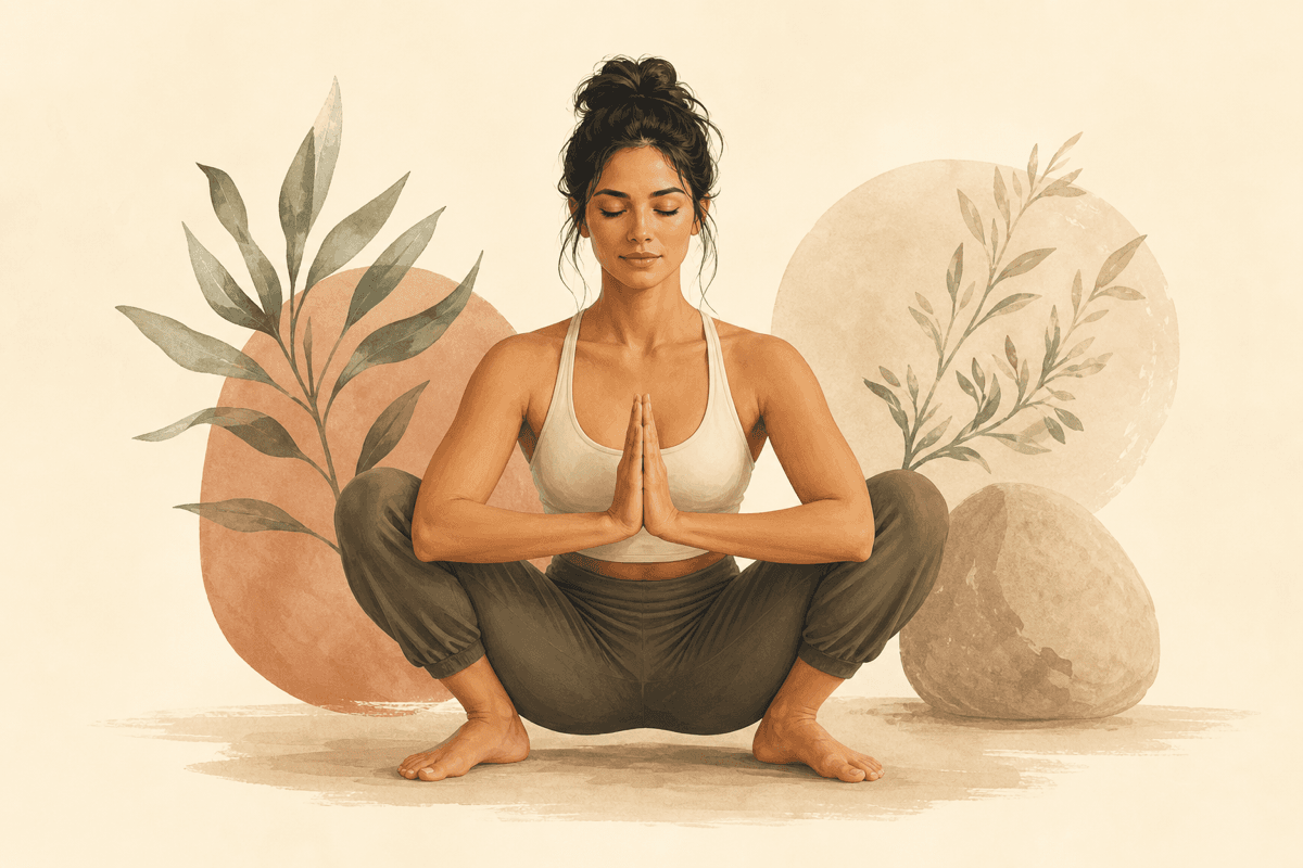 Sphinx Pose illustration