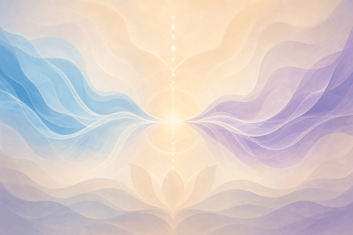 Ujjayi breath illustration
